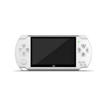 (white) X6 4.3-inch 64-bit 8GB Handheld Game Console with 10,000 Built-in Games and Camera Function