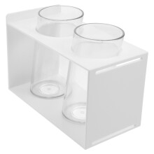 2- Multifunctionele Penhouder Wit Voor School En Thuis