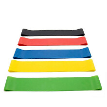 (5sets) Resistance Bands Exercise Sports Loop Fitness Home Gym Yoga Workout Latex Set
