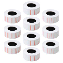 10Rollen Duurzame PVC Prijslabels Met Goede Kleefkracht Voor Retail