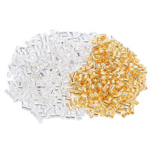 10G Koperen Crimp Beads Set Voor DIY, Tube Kralen En Sieraden Spacers
