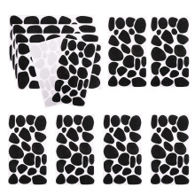 12Zwarte Vilten Stickers Voor Creatieve Kinderdecoratie En Bescherming