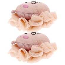 2St Baby Badaccessoires, Cartoon Spons Voor Badderen