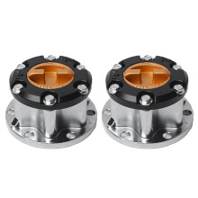 2X Blocco Manuale del Mozzo di Bloccaggio Della Ruota Libera per Land FJ40 FJ45 FJ60 FJ62 BJ40 BJ42 BJ60 43530-69045