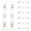 8St Universele Plastic Display Clips Voor En Showcase 1
