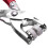 10X Pliers con 200 Set Bottoni Automatici del Rame Bianca con Bottoni Automatici per Rivetti 8