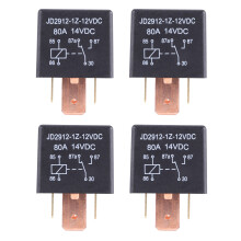 4X 80A 12V 5 Pin DIY Energia Staffetta Auto Camion Veicolo