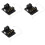 3X 3D Printer Hotbed MOSFET Expansion Module Inc 2pin Lead Anet A8 A6 A2 Compatible Black 1