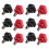 12 Pcs 200A All-Copper Lithium Post High-Current Copper Terminal Battery Connector  Storage Terminal(B) 1