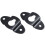 40PCS Audio Speaker Wall Mounted Iron Hanger Plate Black 4.8cm Long 3