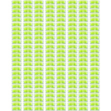 200Pc Bubble Spirit Level 10X10X29mm Square Levels for Wall Frames Art Displays Picture Hanging RV Tripod Measuring