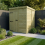 5 x 5 Pent Shed (Single Door, No Windows) 1