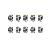 (687ZZ) 10pcs Ball Bearings 683ZZ 684ZZ /687RS 688RS 686RS 689RS Deep Groove Carbon Steel rubber For Skateboard Roller Skate Bearings