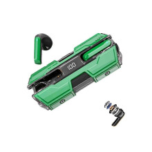 (Green) Suerteyay Semi-in-Ear Wireless Headset,Suerteyay Mini Bluetooth Headsets