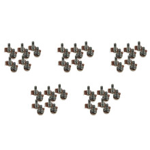 Potentiomètres B500K de Guitare de Petite Taille pour Pièces de Basse de Guitare (Pack de 50)