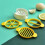 (Yellow, 1PCS) Eggs Slicer Cutter Egg Cooking Tools Multifunctional Egg Cutter Mold Cutter Artifact Gadgets Kitchen Manual Egg Slicer 6