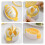 (Yellow, 1PCS) Eggs Slicer Cutter Egg Cooking Tools Multifunctional Egg Cutter Mold Cutter Artifact Gadgets Kitchen Manual Egg Slicer 5