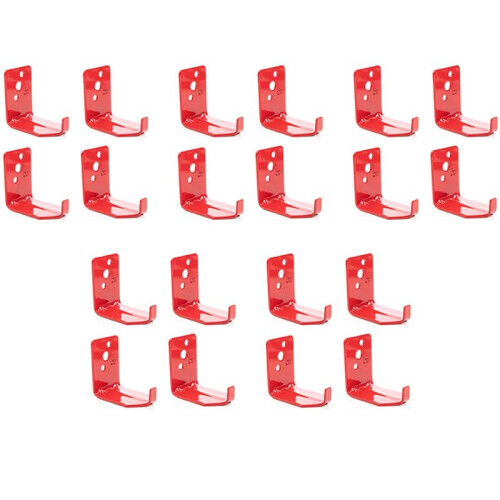 20 Pack Universal Fire Extinguisher Bracket, Fire Extinguisher Mounts & Brackets  to 20 Lbs