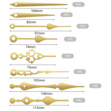 5 Set Clock Mechanism Silent Quartz Movement Machine Wall Hands Pointer Set for Replacing Clock Replacement Parts