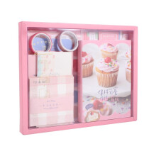 Aesthetic Scrapbook Kit(348Pcs), Junk Journal Kit with Journaling/Scrapbooking Supplies, Stationery(A)