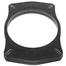 2St Stevige Kunststof Car Speaker Spacer Ringen Voor Audio Upgrade