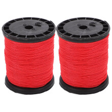 2 Nylon Lijn Rood Duurzaam Voor - En Bouwwerkzaamheden