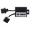 1X Auto Remlicht Plastic Anti- Adapter 1