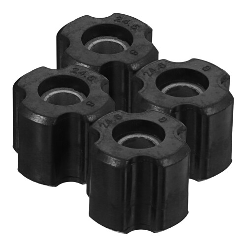 4St Front Bus Voor Grasmachine Universele Pasvorm Zwart Pe