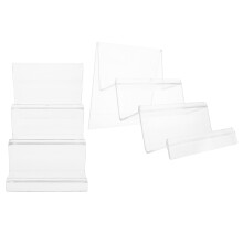 2St Acryl Displayhouder Voor Wallet, Telefoon En Desktop Organisatie