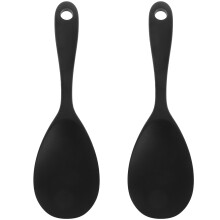 2St Serveerlepel Van Siliconen Non-Stick Perfect Voor Rijst En