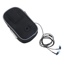 1Waist Dog Leash Hardlopen Met Hoofdtelefoonpoort En Tas
