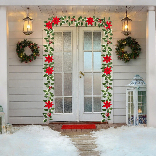Red Berry Christmas Garland 3FT 1