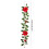 Red Berry Christmas Garland 3FT 4