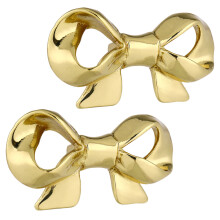 2St Elegante Messing Strik Handgrepen Voor Kasten
