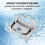 2X Stainless Steel Hatch  Solid Boat Hatch Handles for Boat Deck Hatch Handles Ring Pulls Recessed Cover Handles 4