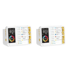 2X Visual Timer for Kids Adults, ADHD Timer with Planning Board for Schedules, Task Timer Toddler Visual Timer
