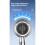 black  High Pressure Water Saving Filter Shower Head 5 Modes Handheld Shower Head One Button Stop Bathroom Accessories 11