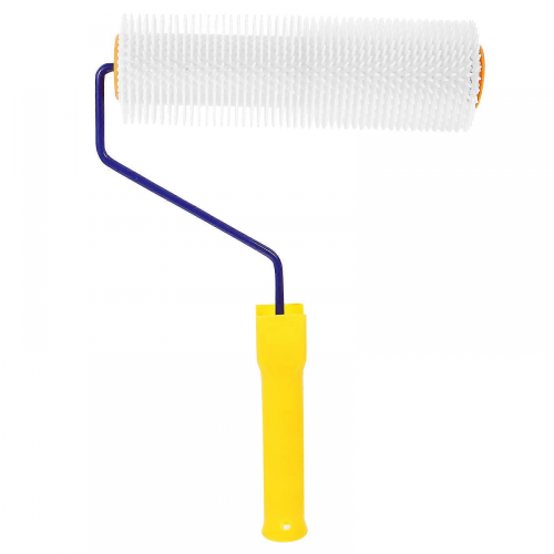 Bubble-Free Finish Spiked Roller, Combines Durability with Ergonomic Design Principles