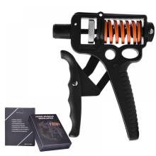 (Single steel grip)5-165kg Grip Strength Hand Trainer Professional Grade Adjustable Finger Strength High Strength Finger Trainer