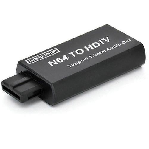 Μετατροπέας παιχνιδιών συμβατός με N64 1080P σε HDMI, προσαρμογέας καλωδίου HD Plug