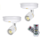 Spots sans fil à piles, mini éclairages d'accentuation, projecteurs LED d'intérieur à intensité variable avec télécommande, à coller 1