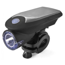 Solar Bike Light Set, Usb Rechargeable Front Light Bicycle Waterproof Solar Headlight And Solar Bike Taillight, Front Light And Rear Light W