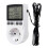 (EU)Digital Temperature Controller Power Socket Outlet EU Plug Thermostat With Timer Switch Sensor Probe Heating Cooling 1