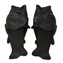 (Zwart-38-39) Antislip slippers, geschikt voor dames en heren - Geschikt voor binnen- en buitenpantoffels
