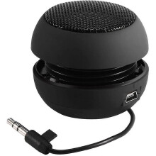 Mini Loud Speaker With 3.5mm Audio Cable Low Voltage Built-in Battery Retractable Speaker compatible with