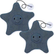 Adult-Size 3D Honeycomb Mesh Sponge compatible with Hot Tub Cleaning and Scum Removal 25x25 cm