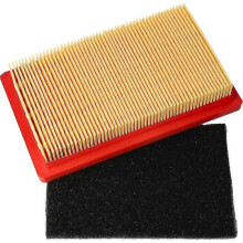Orange, black air filter set Compatible with Viking MB2RT, MB4R lawnmower