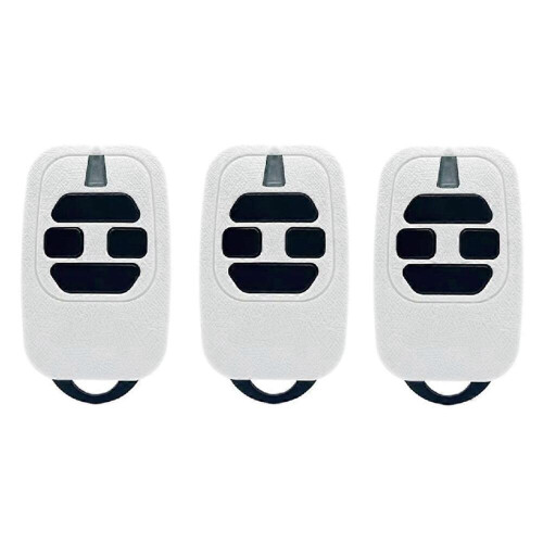 3Pcs Garage Door Remote Control 433.92MHz Rolling Code Compatible with GT4 GTI2 GTI4 Series Handheld Transmitter