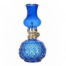 Lampada a cherosene, lampada a olio, lanterna a cherosene classica in vetro per interni ed esterni, lanterna a cherosene, lanterna