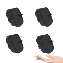 Fahrradtasche unter dem Sattel mit robustem Gurt, gro?, wasserdichtem , reflektierendes Band.